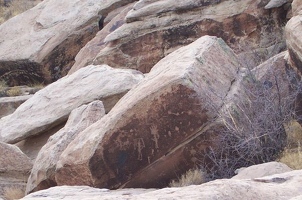 Petroglyphs at Puerco pueblo